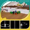 Burbell 6 Pieces Flying Miniatures Acrylic Display Stand Flying Miniatures Combat Riser Round Clear Flight Acrylic Stands for Display Tabletop RPG Board Game Cake view 3