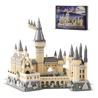 2680PCS Harry Magic Castle Micro mini Building Blocks Toys,Creative Ideals Hog Tower Building Sets, Best Gift for 14+ Boys, Girls or Adults