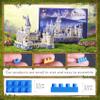2680PCS Harry Magic Castle Micro mini Building Blocks Toys,Creative Ideals Hog Tower Building Sets, Best Gift for 14+ Boys, Girls or Adults view 4