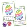 BEUFSE Easter Egg Roll Dice Game, Roll The Egg Game with Two Dices for Easter, Easter Roll The Dice Game, Easter Party Game Supplies, Fun Easter Games for Family -STPD03 view 1