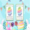 BEUFSE Easter Egg Roll Dice Game, Roll The Egg Game with Two Dices for Easter, Easter Roll The Dice Game, Easter Party Game Supplies, Fun Easter Games for Family -STPD03 view 3