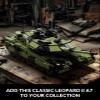 Nifeliz Leopard II A7 Tank, Military Tank Building Set for Adults, Collectible Army Model to Build and Display, Gift Ideal for Military Enthusiasts (2,069 PCS, NF10269) view 2