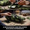 Nifeliz Leopard II A7 Tank, Military Tank Building Set for Adults, Collectible Army Model to Build and Display, Gift Ideal for Military Enthusiasts (2,069 PCS, NF10269) view 3