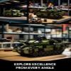 Nifeliz Leopard II A7 Tank, Military Tank Building Set for Adults, Collectible Army Model to Build and Display, Gift Ideal for Military Enthusiasts (2,069 PCS, NF10269) view 4