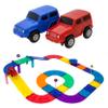 PicassoTiles 108PC Marble Run + 30PC Magnetic Race Car Track Fun & Creative Playset: STEAM Learning, Enhance Construction Skills, Hand-Eye Coordination and Fine Motor Skills, Gift for Boys and Girls view 3