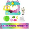 Gabbys Dollhouse, Pandy Paws Dreamy Balcony Playset, 8-Pieces with Toy Figures, Doll House Accessories & Sensory Play, Kids Toys for Girls & Boys 3+ view 4