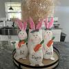 Personalized Super Soft Plush Bunny with Carrot, 14'' Stuffed Animal Toy Children'S First Companion Toys | Spring Decor | Easter Decor | Beanie Bunny | Easter Rabbit view 2