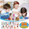 HOGOKIDS 24 Pack Valentines Party Favors for Kids Building Set - 629PCS Mini Marine Animals Blocks Toy for Valentines Day Goodie Bag Stuffers Classroom Prizes Gifts fo Kids Boy Girl Student Ages 6-12 view 3