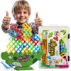 Lktvys 48PCS Dinosaur Balance Stacking Blocks with Travel Case | Montessori Fine Motor Skill Toys for Kids 3+ | Educational STEM Building Game for Focus & Coordination view 1