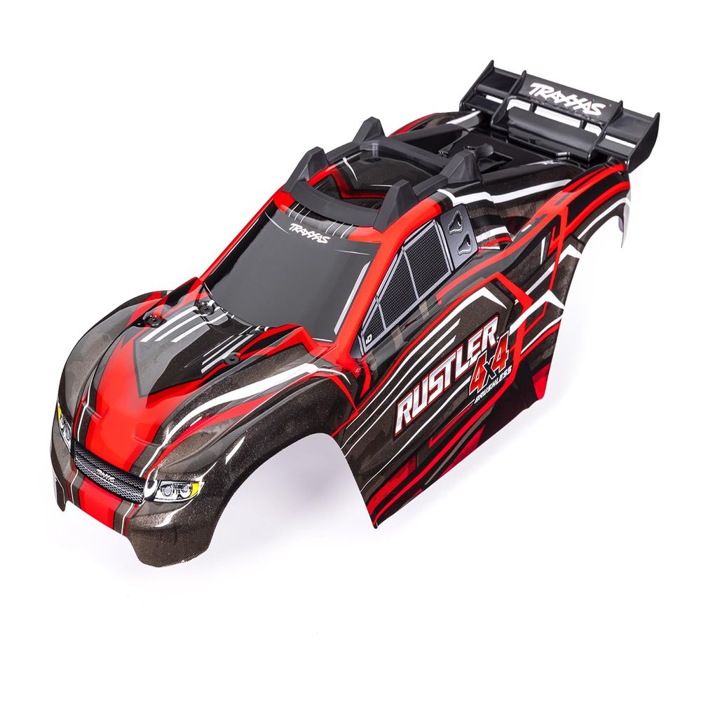 RED RUSTLER 4X4 Clipless Body