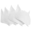 VALICLUD Fox Masks 4pcs Cat Mask Diy White Paper Masks Paintable Cosplay Accessories Mask for Party Masquerade Halloween Costume Accessory view 2