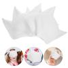 VALICLUD Fox Masks 4pcs Cat Mask Diy White Paper Masks Paintable Cosplay Accessories Mask for Party Masquerade Halloween Costume Accessory view 3