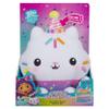 Gabby's Dollhouse Celebrations, Sprinkle Party Cakey Cat Soft Toy, 25-Centimetre Interactive Soft Toy with Sounds, Kids Toys for Girls and Boys Aged 3+ view 1