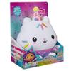 Gabby's Dollhouse Celebrations, Sprinkle Party Cakey Cat Soft Toy, 25-Centimetre Interactive Soft Toy with Sounds, Kids Toys for Girls and Boys Aged 3+ view 2