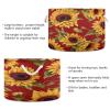 Bulletgxll Round Storage Basket 13.9x20 Inch Sunflower Pattern Collapsible Cotton Rope Organizing Basket Laundry Basket for Blankets Toys Clothes Book view 3