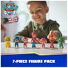 Paw Patrol: Rescue Wheels, Toy Figures Gift Pack, with 7 Collectible Action Figures, Kids Toys for Boys and Girls Ages 3 and up view 2