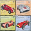 Argentina 2682-2685 (Complete.Issue.) unmounted Mint/Never hinged ** MNH 2001 Juan Manuel Fangio (Stamps for Collectors) Cars/Road Traffic view 1