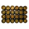 12 Set 1/64 Wheels and Tires Kit, Simulation Modification 1 64 Scale Wheels with Rubber Tires and 4 Hub Suitable for Adding Collection Value to 1:64 Model Cars (Electroplated Gold) view 1