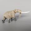 XINPANYIAN TNG Prehistoric Animal Huanghe Flumen Stegodon Elephant Figure Model Doll view 2