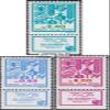 Israel 917-919 with Tab (Complete.Issue.) FDC 1983 Fruits of Lanof Kanaan (Stamps for Collectors) Wine/Agriculture view 1