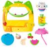 Gabbys Dollhouse, Cakeys Fruit Smoothie Balcony Playset, 8-Pcs with Toy Figures, Dolls House Accessories and Sensory Play, Kids Toys for Girls and Boys 3+ view 1