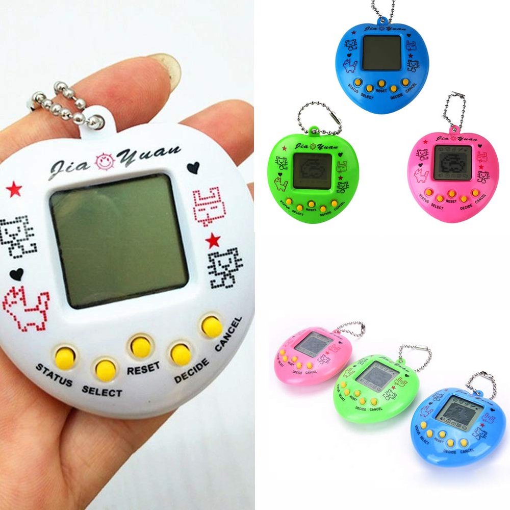 Eeneme Nice Electronic Pet Toys Virtual Cyber Pet Toy Funny Virtual Digital Game Machine Kids Birthday Gift (random)