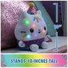 Gabby's Dollhouse Celebrations, Sprinkle Party Cakey Cat Plush, 10-Inch Interactive Stuffed Animal with Sounds, Kids Toys for Girls & Boys Ages 3+ view 4