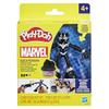 Play-Doh Marvel Black Panther Cutting Claws with Bendy Action Figure, Imagination Toys for 4 Year Old Boys and Girls and Up view 3