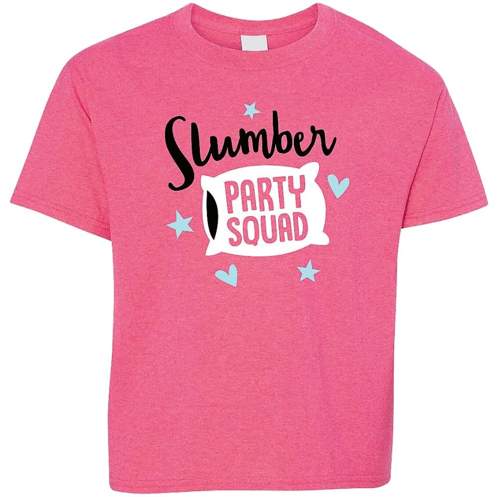Fun Express Slumber Party Squad Youth T-Shirt - Large Multicolor