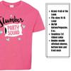 Fun Express Slumber Party Squad Youth T-Shirt - Large Multicolor view 3