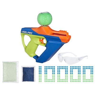 Nerf Pro Gelfire Nightfall Uproar Full Auto Blaster, 150 FPS, 10,000 Rounds, Glow in The Dark Blaster, Eyewear, Age 14+ (Amazon Exclusive)