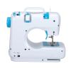 Portable Hand Held Sewing Machine with Sewing Accessories, Multi-Function Sewing Machine Lightweight for Beginners Clothing Curtains DIY Home Trave, 12 Built-in Stitches (Color : Blue) view 3