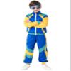 Sayhihi Kids 80s Retro Tracksuit Costume Outfit Jacket Pants Headband Set Vintage Dance Party Performance Wear Unisex view 1