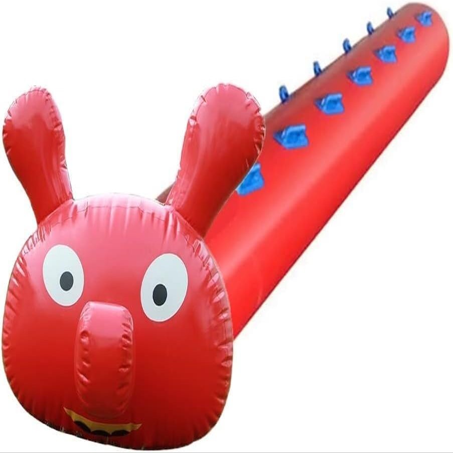 AMeLL Outdoor Team Games, Lawn Inflatable Dragon Boat Racing Games, Team Building Exercise Activities Game Props (Color : 10 Seats)