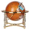 NTIYOU Geographic Globes Newest World Globe 720 Rotating Educational Globe with Four Gold Stands and Compass 33cm/12.9in Diameter Globe Globe for Decor Studio view 4