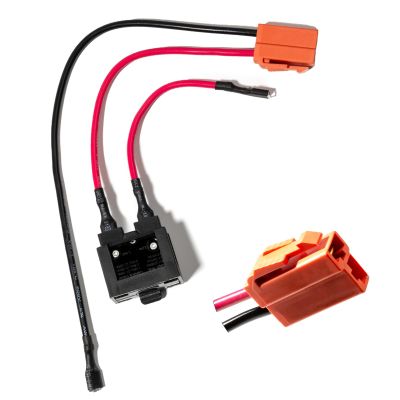 12v Battery Wire Harness Connector Compatible Power Wheels Wiring Harness Kid Trax Kids Jeep with15A Fuse for 12 Volt Ride on Toy Parts Battery Adapter