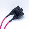 12v Battery Wire Harness Connector Compatible Power Wheels Wiring Harness Kid Trax Kids Jeep with15A Fuse for 12 Volt Ride on Toy Parts Battery Adapter view 4