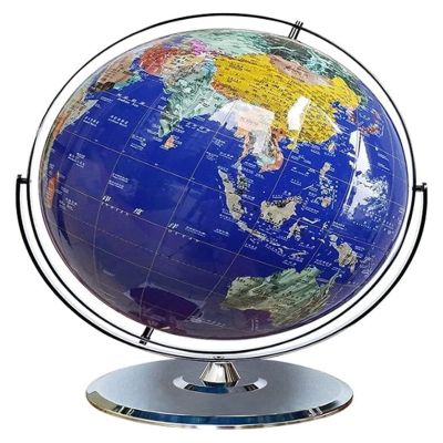 Geographic Globes Newest World Globe 720 Rotating Globe with Stand and Non-Slip Base 6.5 Inch Diameter Desk Decoration Globe Globe for Decor Studio (Color : A)