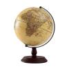 NTIYOU Geographic Globes Newest World Globe Led Lighted Globe Light 20/25/32cm Retro World Globe, World Globe with Wooden Stand 3D Embossed Globe Studio (Color : 25cm) view 1
