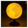 NTIYOU Geographic Globes Newest World Globe Led Lighted Globe Light 20/25/32cm Retro World Globe, World Globe with Wooden Stand 3D Embossed Globe Studio (Color : 25cm) view 2