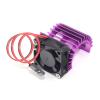 ALBARAY Upgrade Parts Compatible with Wltoys for HSP 124017 124016 380 390 2838 2845 Electric Motor Cover HeatSink Cooling Fan Model RC Car Toys Parts (Color : 3) view 1