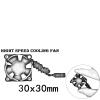 ALBARAY Upgrade Parts Compatible with Wltoys 144001 124019 124018 124016 104001 Motor Heatsink Cover Cooling Fan RC Car 540 550 3650 Motor Heat Sink (Color : 3) view 2