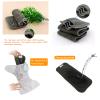 ALVABABY 6 Pack Baby Cloth Diapers with 12 pcs 5-Layer Rayon Charcoal Bamboo Inserts and 2pcs Wet Dry Bags view 4