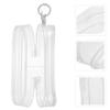 Abaodam Mini Doll Storage Bag Transparent Clear Portable Doll Pouch with Hanging Buckle for Travel School Decoration and Protection view 4