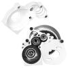 RCHuiWow RC Aluminum Transmission Gearbox Upgrades Part for 1/10 Axia1 SCX10, SCX10 II 90046 90047 Wraith,AX10 RC Crawler car,Alloy Center Transmission Gearbox,Silver view 4