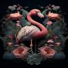 1000 Piece Puzzles for Adults,Flamingo Wooden Puzzles,Casual Stress-Relieving Games for Everyone-Perfectly for Home Decor Halloween Decorations view 1