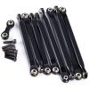 8pcs/Set Complete Aluminum Suspension Linkage Upper Lower Link Set for 1/16 E-REVO RC Truck Upgrades view 2