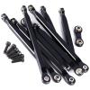8pcs/Set Complete Aluminum Suspension Linkage Upper Lower Link Set for 1/16 E-REVO RC Truck Upgrades view 3
