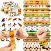 72PCS Horse Party Favors - 48 Pre-cut Temporary Tattoos & 24 Slap Bracelets, Perfect for Horse-Themed Birthdays, School Prizes, and Christmas Rewards for Kids view 1