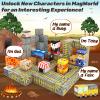 Coodoo Magnetic Blocks - Build Mine Magnet World Mine Train Track Set, Magnetic Building Blocks Toddler Toys STEM Sensory Outdoor Toys for 3+ Year Old Boys & Girls, Kids Toy for Ages 4-6 6-8 5-7 view 3